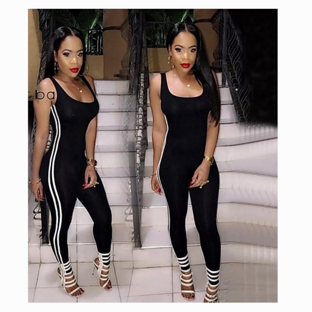 One Piece Skinny Jumpsuit